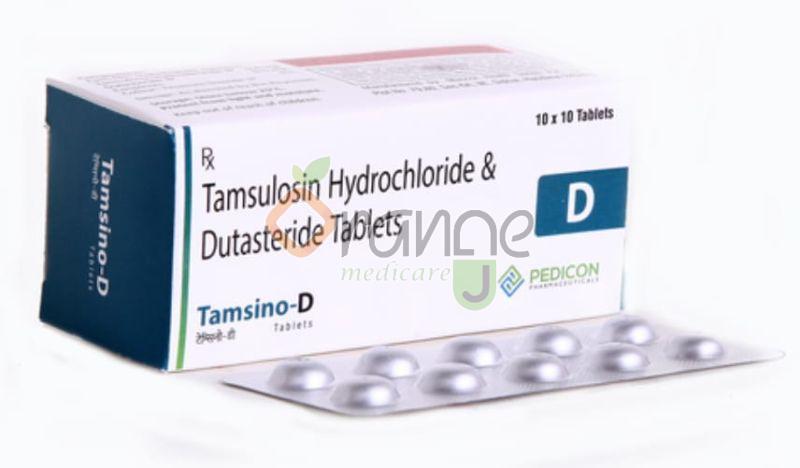Tamsino D Tamsulosin Hydrochloride Dutasteride Tablets