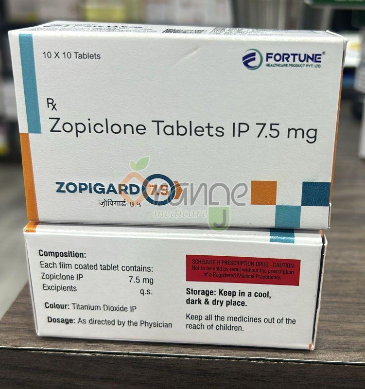 Zopigard 7.5mg Zopiclone Tablets