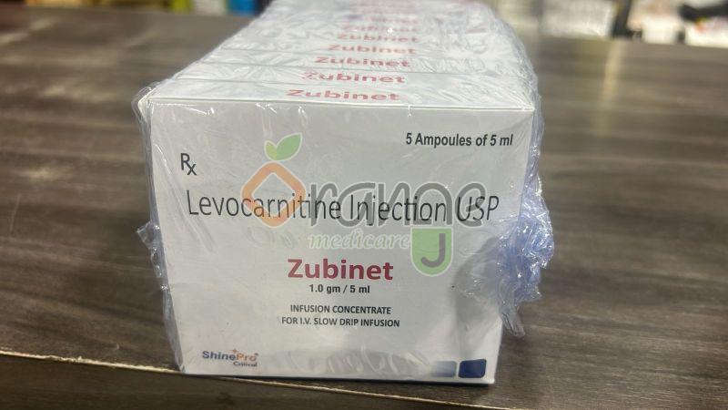 Zubinet Levocarnitine Injection