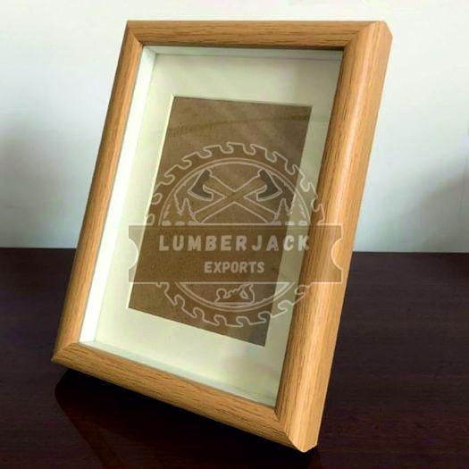Elegant Oak Wood Picture Frame