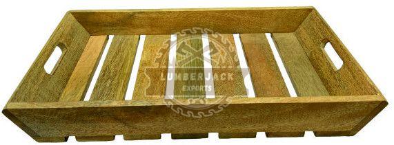 Rustic Wooden Serving Tray