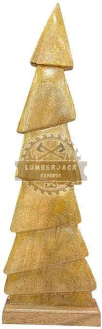 Wooden Decorware Christmas Tree Sculpture