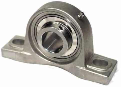 Silver Steel Pump Bearing Housing