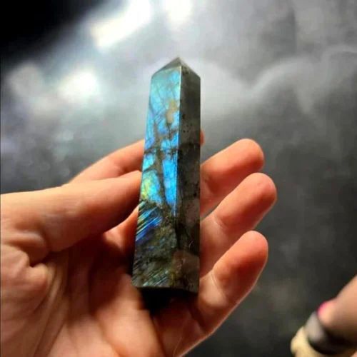 Multicolor Labradorite Pencil Point
