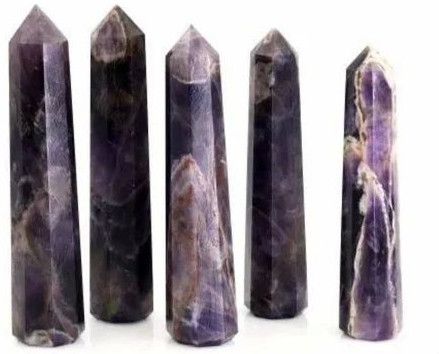 Purple Amethyst Stone Tower
