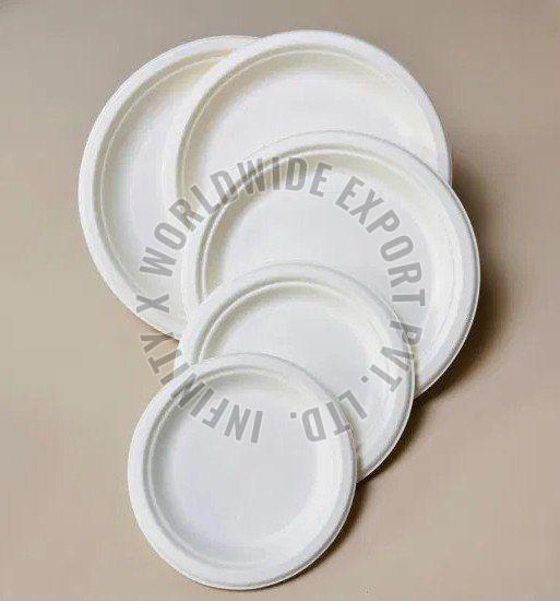 Sugarcane Bagasse Disposable Plates