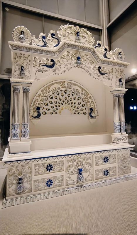 Elegant White Marble Temple