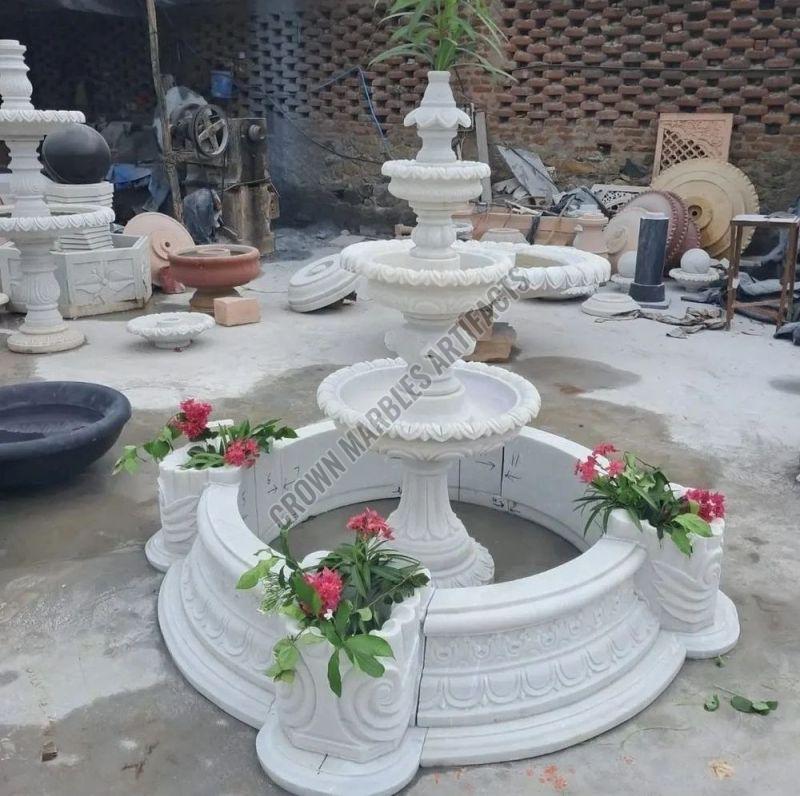 White Sandstone Fountain