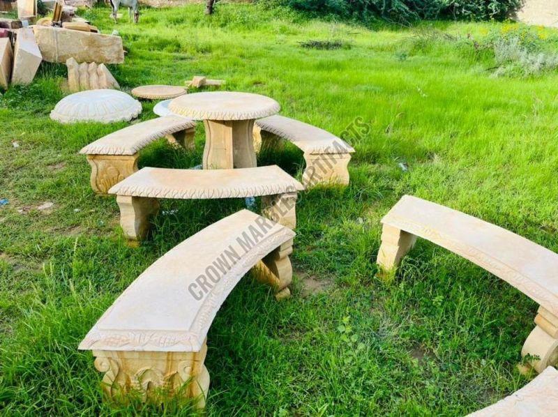 Sandstone Garden Sofa