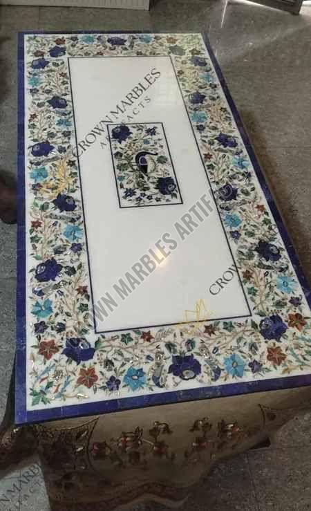 Marble Inlay Table Tops