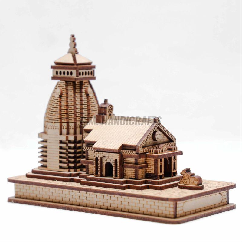 MDF Wooden Kedarnath Temple