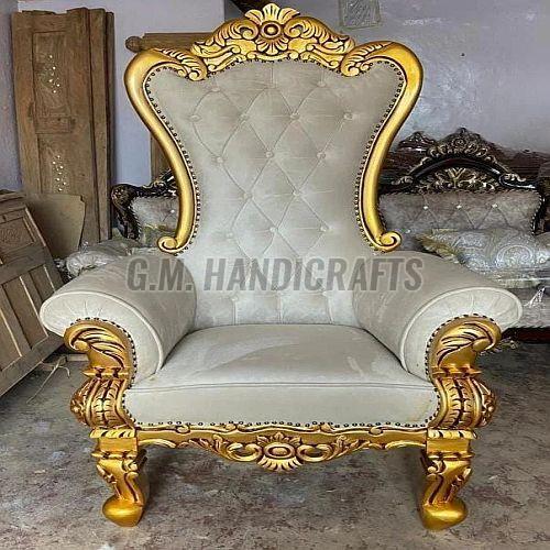 Wooden Royal Chair for Home & Wedding