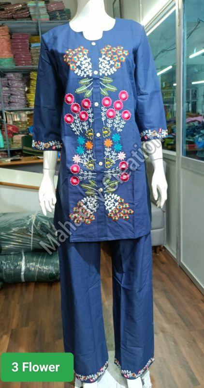 Female Festive Style Floral Co-ord Set