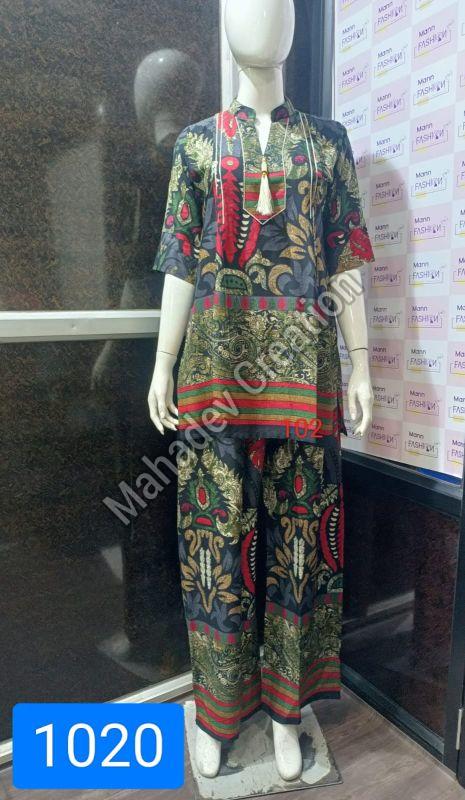 Ladies Ornamental Wear Tassel Co-ord Set