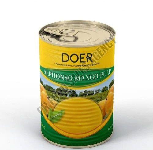 3.1 Kg Doer Sweetened Alphonso Mango Pulp