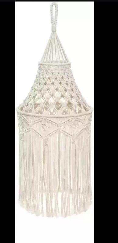 Boho Hanging Handcrafted Macrame Chandelier