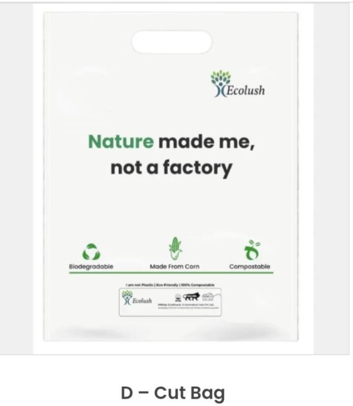 Biodegradable D Cut Bags