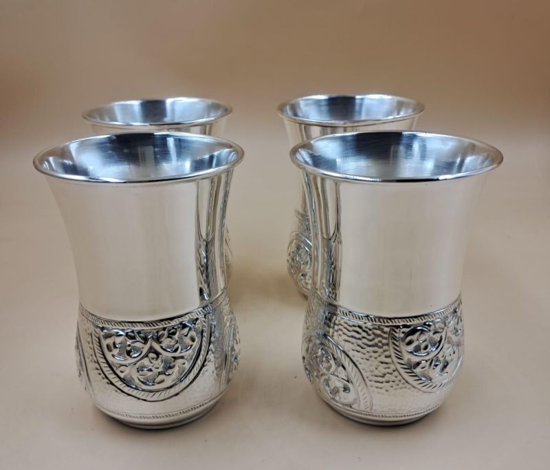 Silver Glass Set