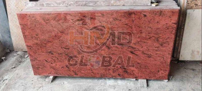 Red Multicolor Granite Slab