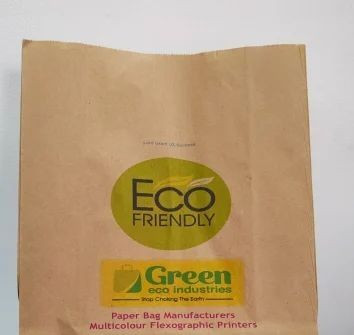 Biodegradable Printed Paper Bag