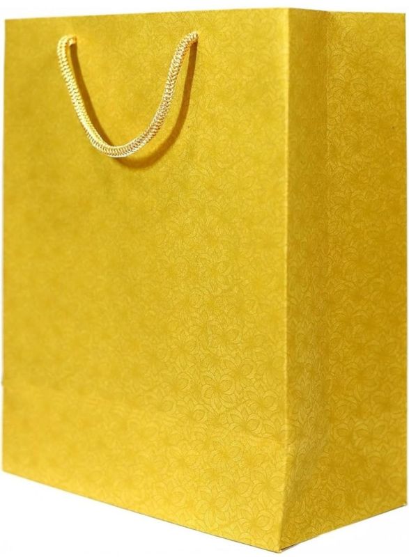 Metallic Gold Finish Paper Bag