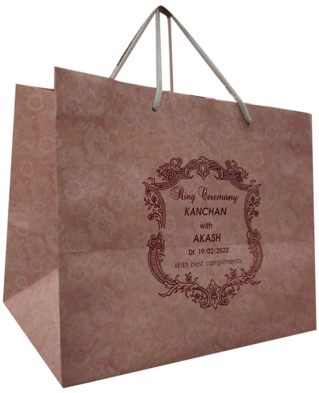Wedding Return Gift Printed Paper Bag