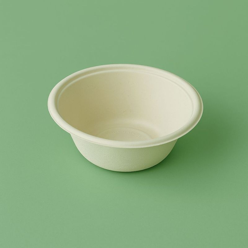 32 OZ Sugarcane Bagasse Disposable Bowl