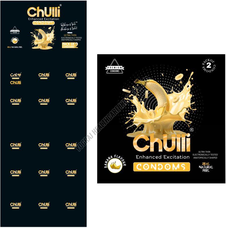 Chulli 2pcs Calendar Banana Condom