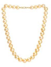 Golden South Sea Pearl Necklace
