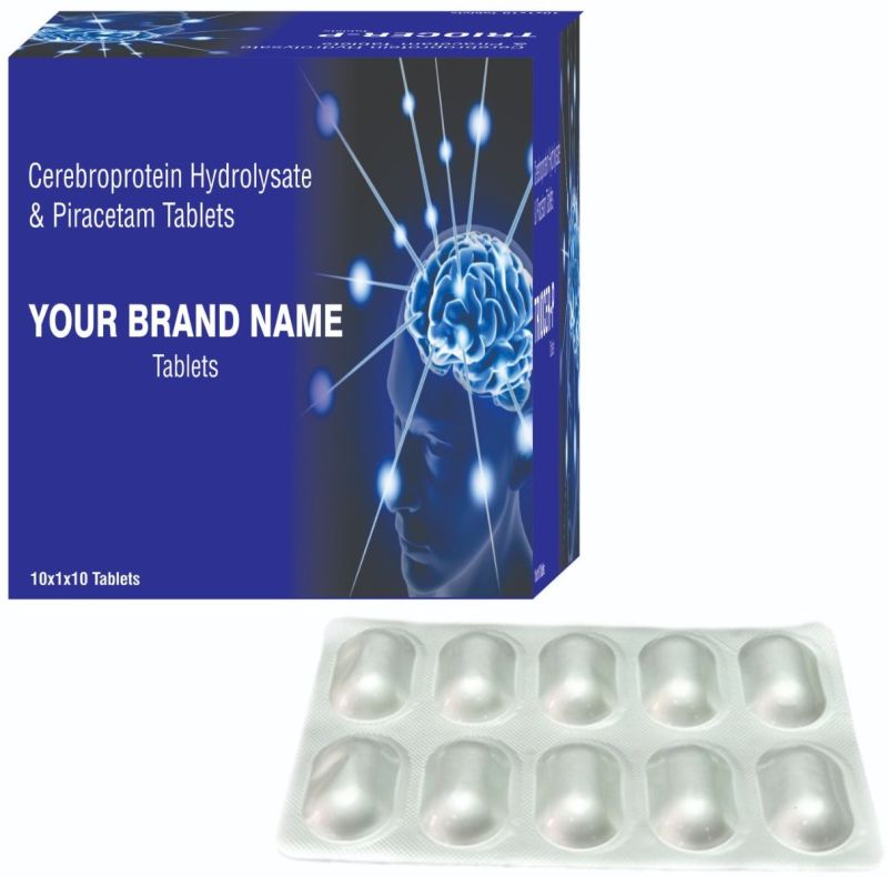 Cerebroprotein Hydrolysate and Piracetam Tablets