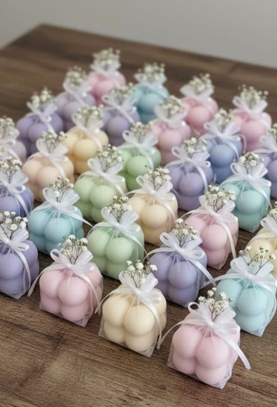 Bubble Cube Mold Wax Candle