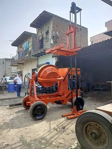 Concrete Mixer Machine with Lift