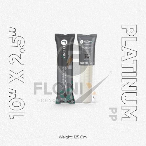 10 X 2.5 Inch Dia Platinum RO Spun Filter Cartridge