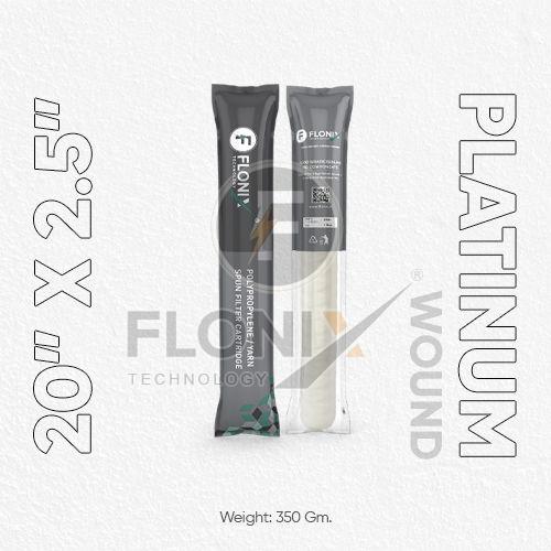 20 X 2.5 Inch Dia Wound Platinum RO Spun Filter Cartridge