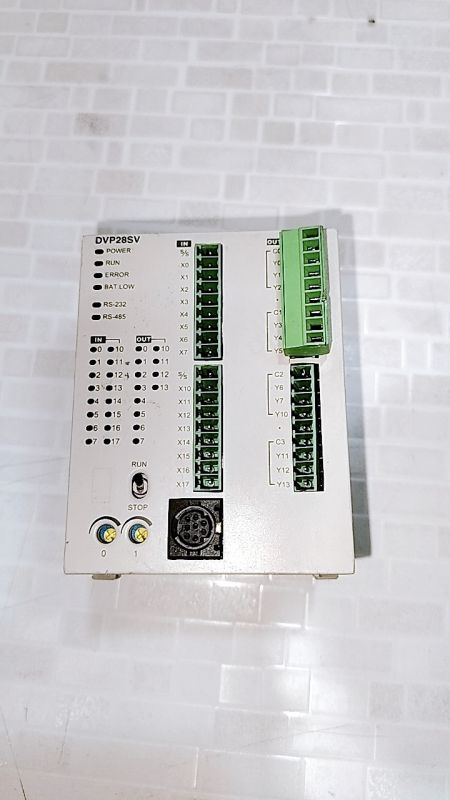 Delta DVP28SV11R2 SV2 Series Functional PLC DI 16 Do 12 Relay 24VDC