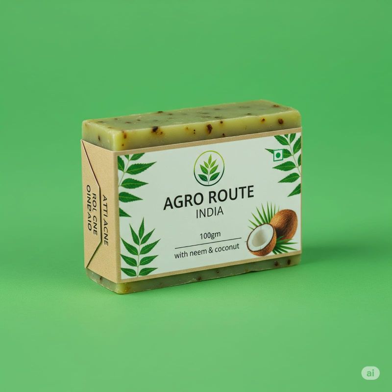 Neem and Coconut Herbal Bath Soap