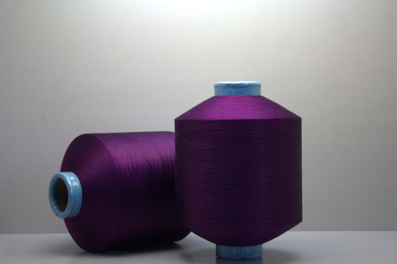 Dyed Polyester Textured Yarn