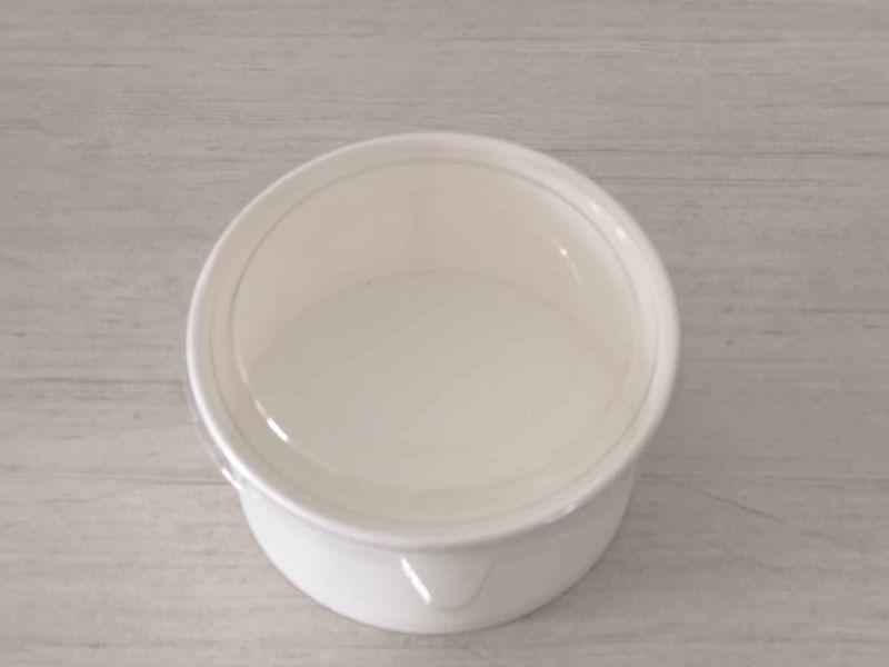 1000ml White Round Paper Salad Bowl