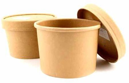 125ml Kraft Paper Dip Container