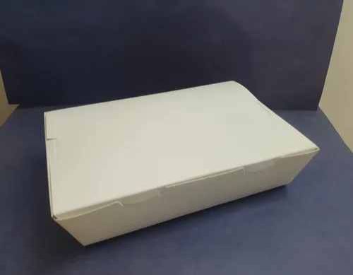 2100ml White Paper Ipl Lunch Box