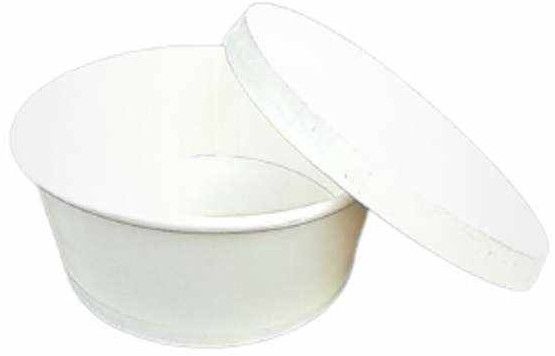 40ml White Paper Dip Container