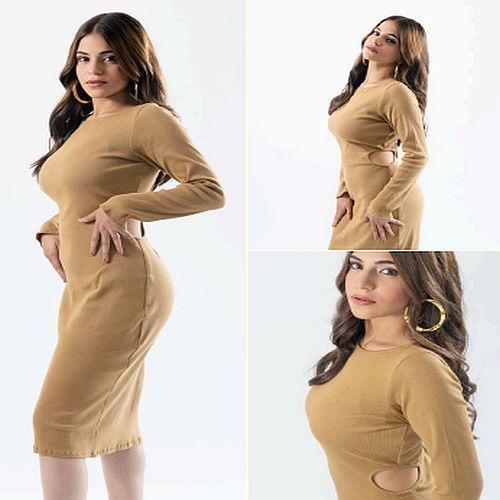 Ladies Midi Dress