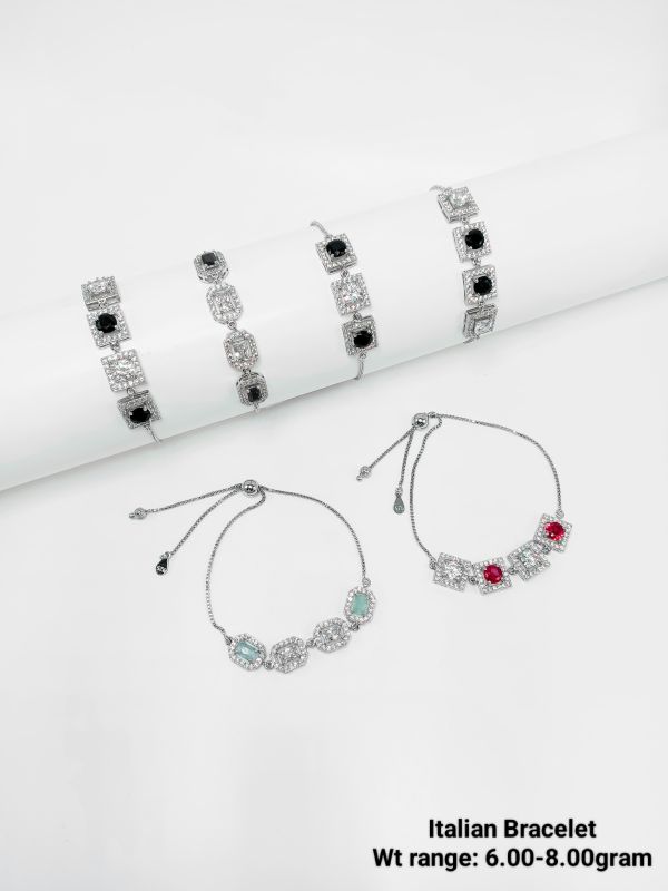 Silver Link Italian Bracelet