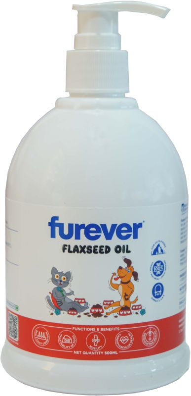 500 Ml Furever Flaxseed Oil