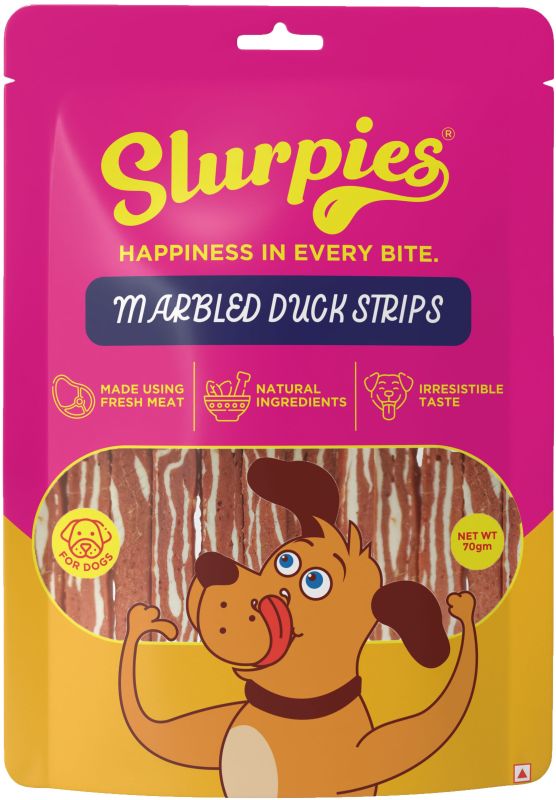 70 Gm Slurpies Marbled Duck Strips