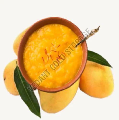 Frozen Kesar Mango Pulp