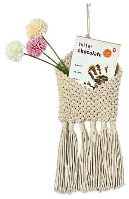 Beige Wall Hanging Pocket