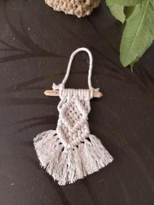Macrame Car Charms