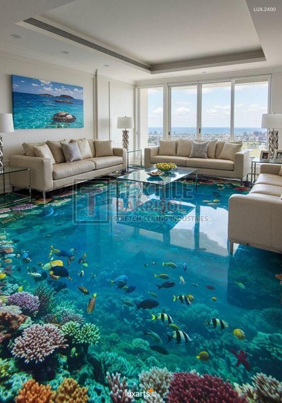 3D Aquatic Epoxy Flooring