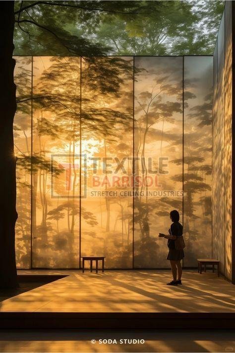 3D Backlit Stretch Wall